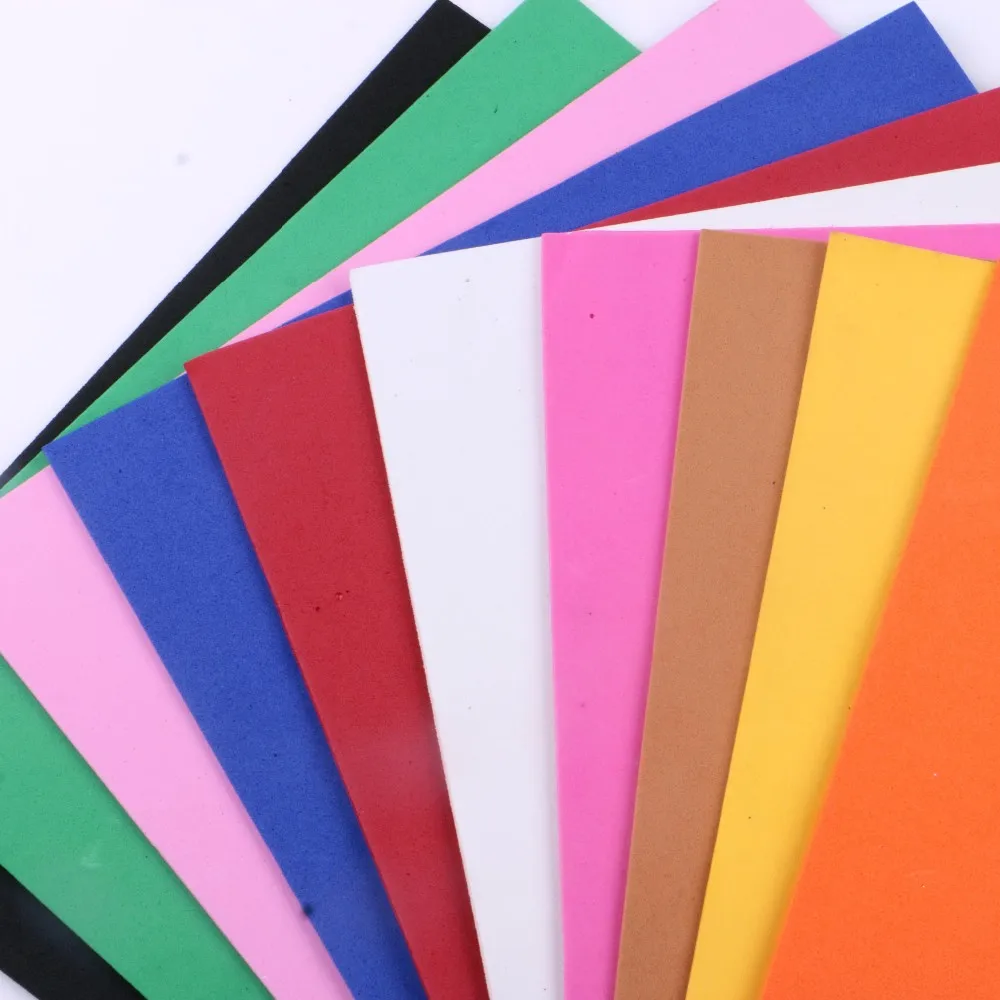 
glitter EVA Foam wholesaler in roll rose red color Bulk eva foam diy glitter eva sheet 