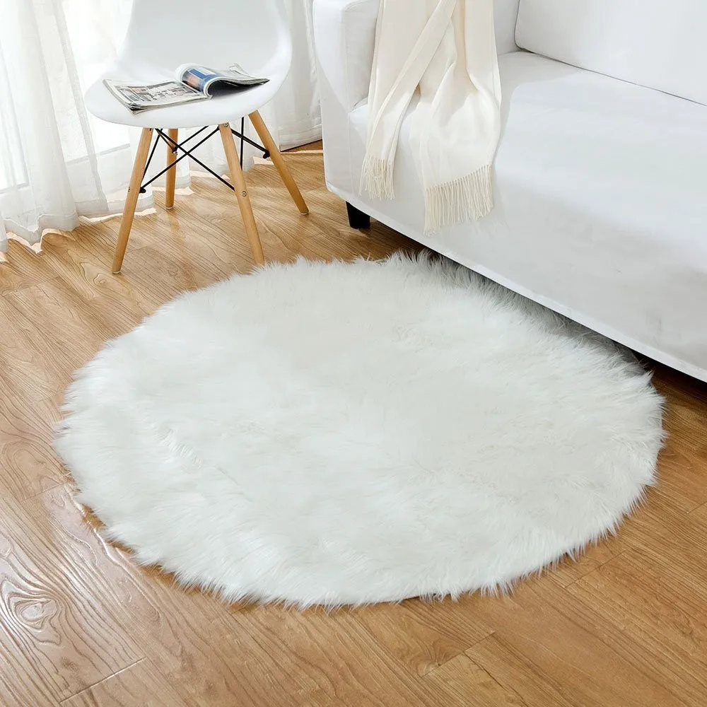 Good Price Fur Floor Carpet Long Wool Artificial Rug Faux Sheepskin Fur