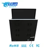 Horizontal lcd flip up monitor lift desktop computer/desktop computers with monitor for meeting room