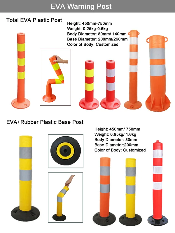 Flexible Traffic Pole