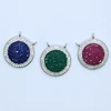 Stars Forever CZ Cubic Zirconia Classic Invisible Setting Jewelry Circular necklace pendant