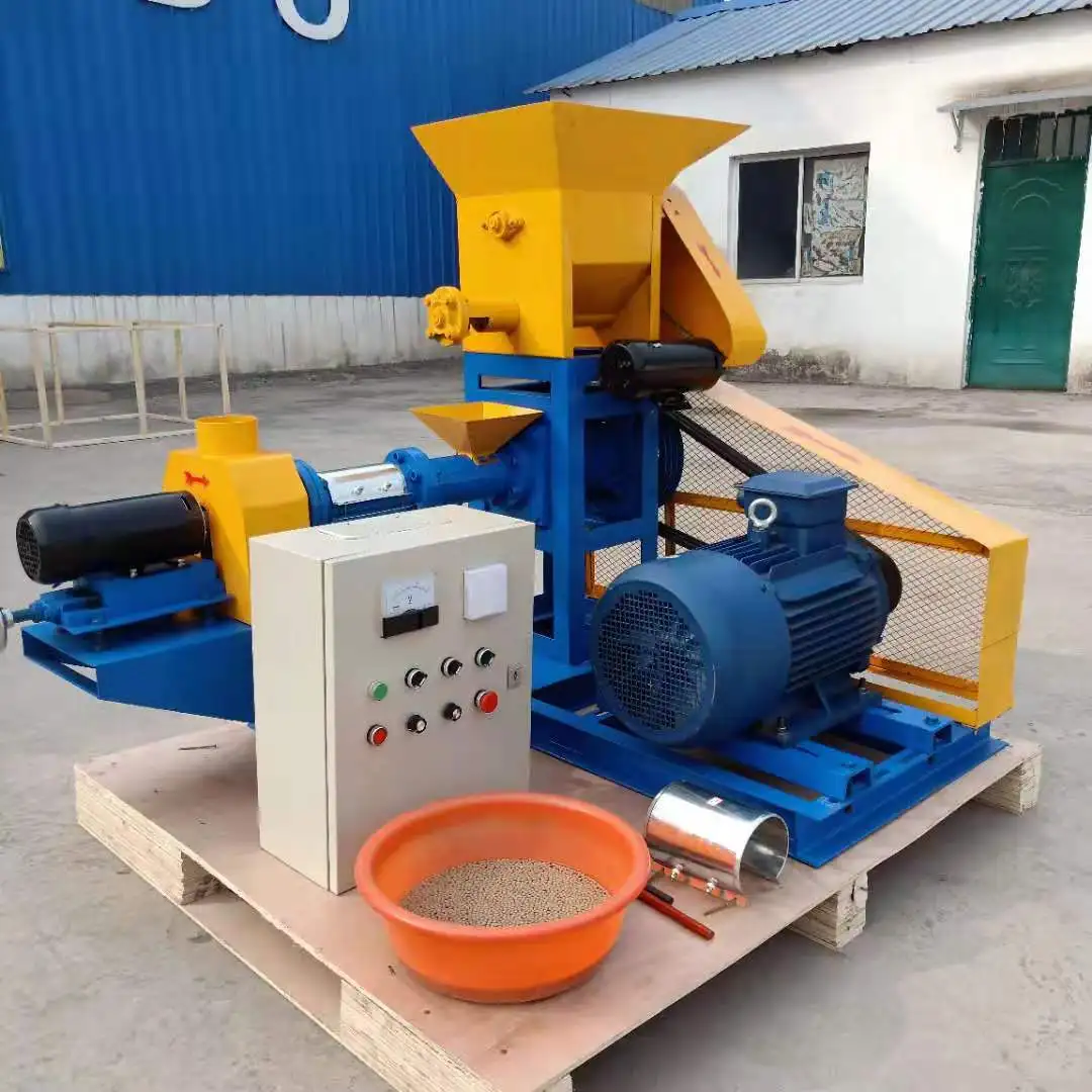 Small Floating Fish Feed Extruder Machine In Nigeria Floating Fish Feed