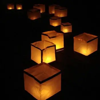 paper square lanterns