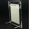 Long Desktop Clear Acrylic Photo Frames 8x10 Magnetic Picture Frames