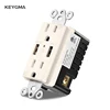 Keygma High Speed Charger Plugs AC Receptacle Electrical USB Plugs Socket