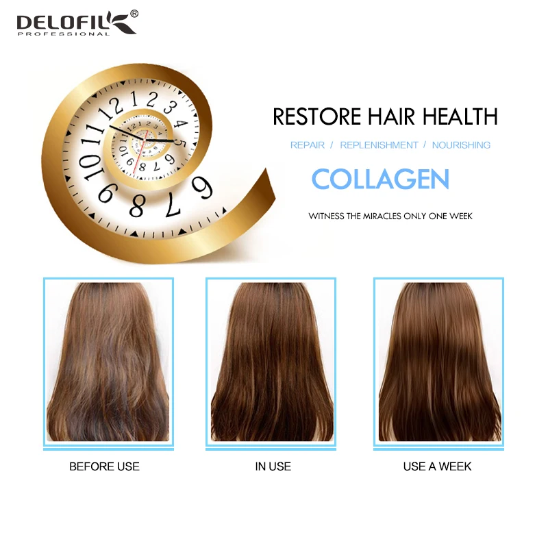 
DELOFIL hair care products keratin bio hair treatment professional cream hair mask 