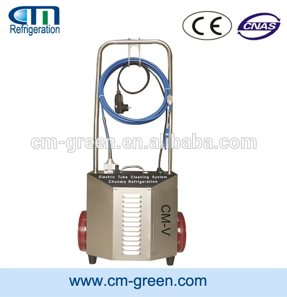 Trolley type tube cleaner rotary tube cleaner heat exchange machine