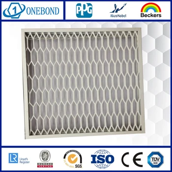 Onebond Aluminum Decorative Expanded Panel Metal Suspended Mesh