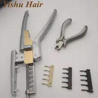 

2019 Top selling Cuticle Aligned 6D human Hair Extensions used for 6D1 and 6D2 hair extension machine