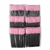 Disposable micro mascara brushes for eyelash extension