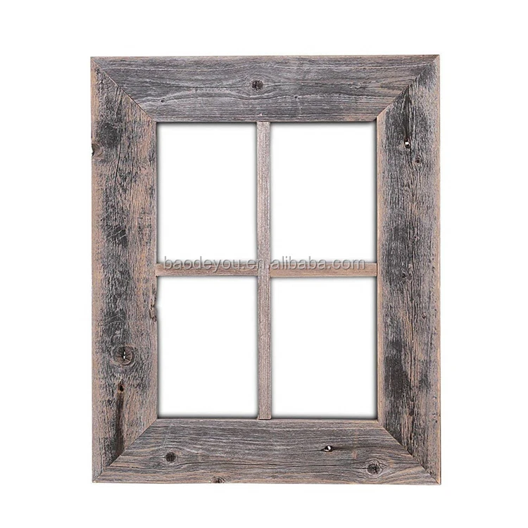 Old Window Barn Wood Frames Pictures Rustic Decor Mirror Buy