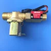 SEA 1/2 inch Flow Sensor Combined Inlet Valve 12V Electric Water Magnetic Solenoid Valve For Home Appliance