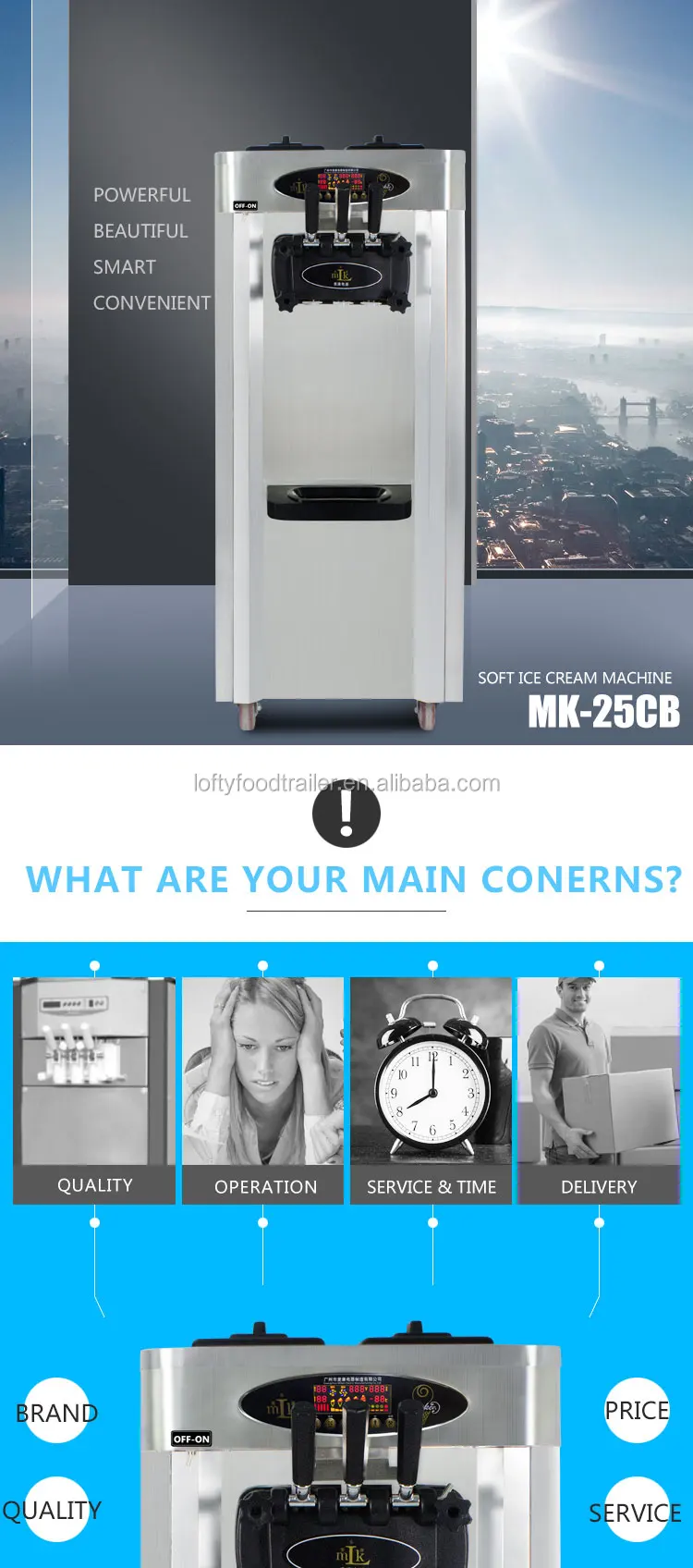 Factory Popular Soft Commercial Table Top Italian Hard Softy Vending