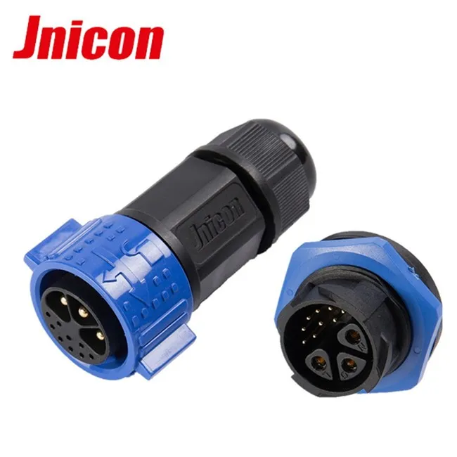 Push Locking 3 Pin 8 Pin Plug And Socket Ip67 Male Female Waterproof Connector M25 Buy Ip67 