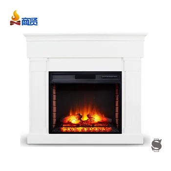 Freestanding Heater With Realistic Log Flame Effect Electric