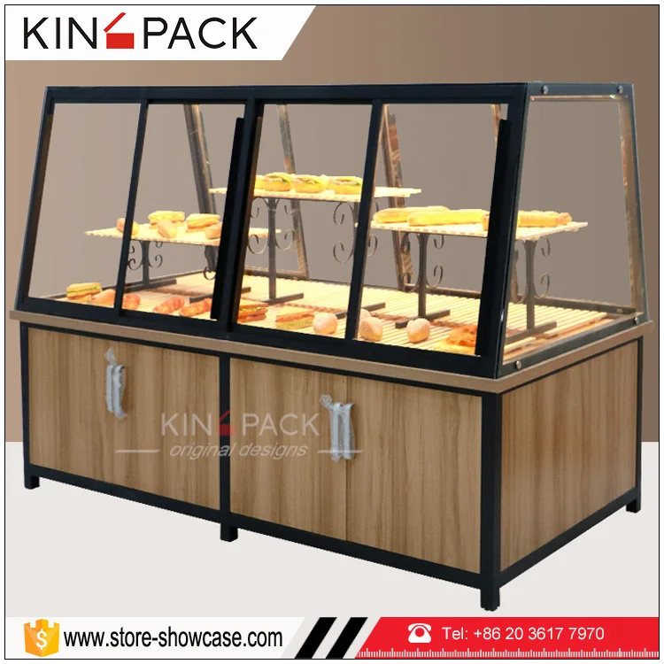 Plywood Bakery Pastry Display Cases Baked Goods Display For Sale Buy