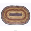 Outdoor indoor oval shape Polypropylene braided rug