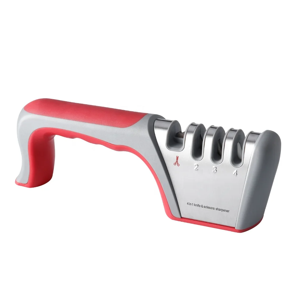 Professional 4 Stage Kitchen Steel Knife Blade Sharpener