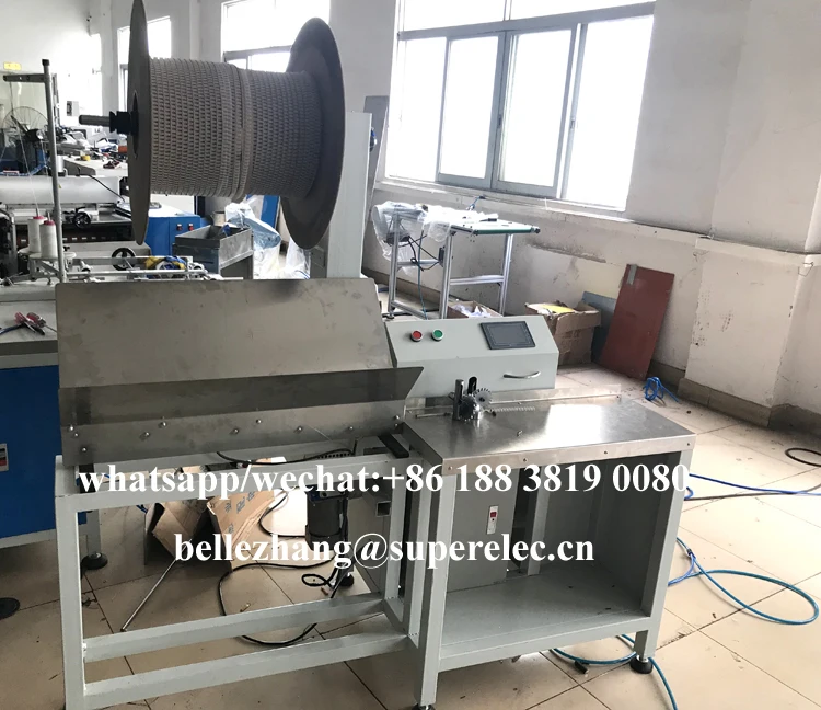 Automatic Double Loop Wire Forming Machine Double Coil Binding Wire