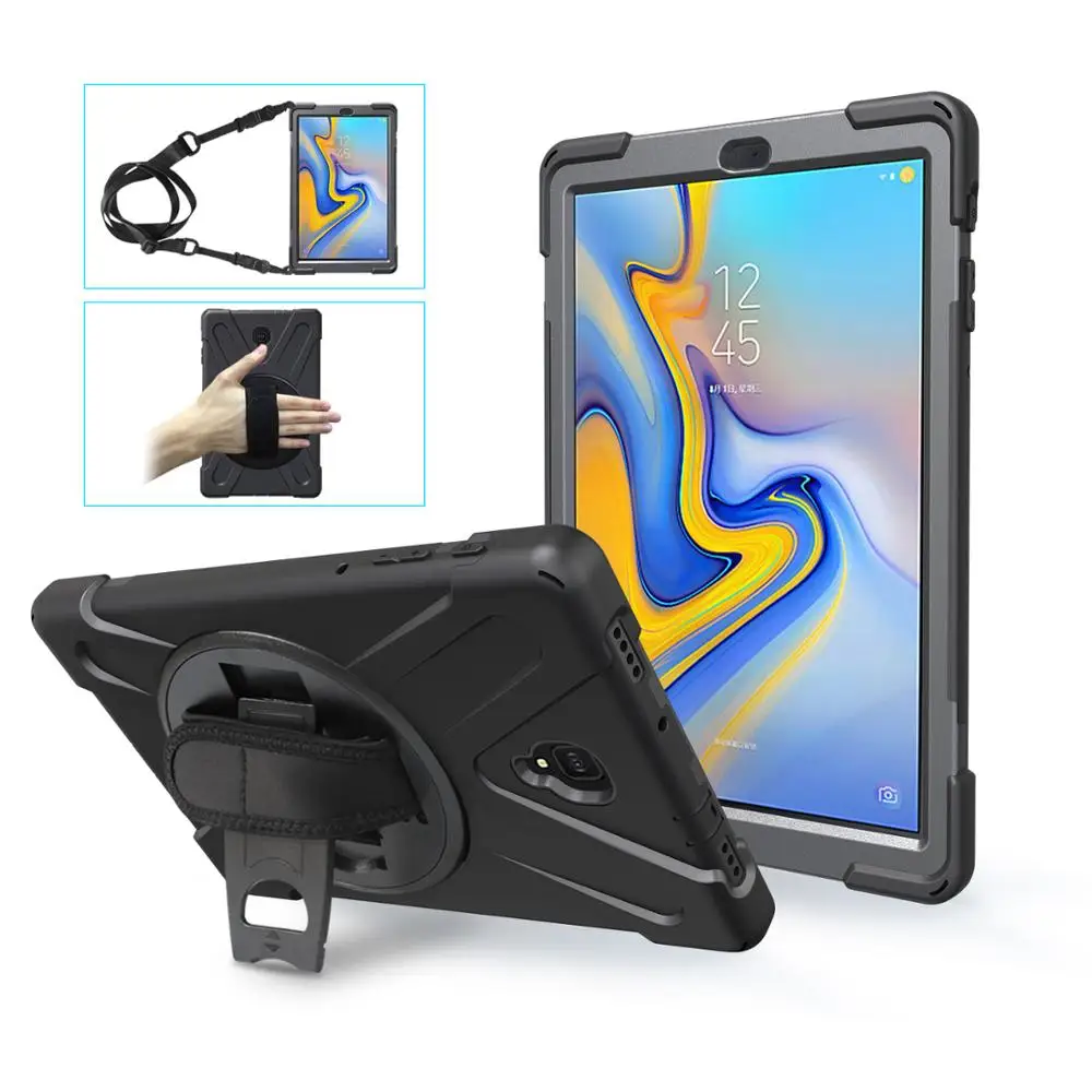 

360 degree stand hand holder protector case for Samsung Galaxy Tab A 10.5 T590/T595, N/a