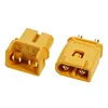 Amass New Yellow XT30ULW w/Protector Female Connector XT30ULB Male Plug For RC Parts