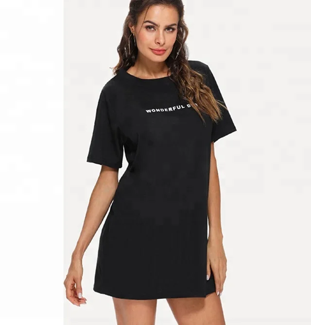 split hem t shirt womens