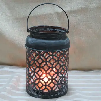 Metal Candle Holder With Garden Stake - Buy Metal Garden Stake With