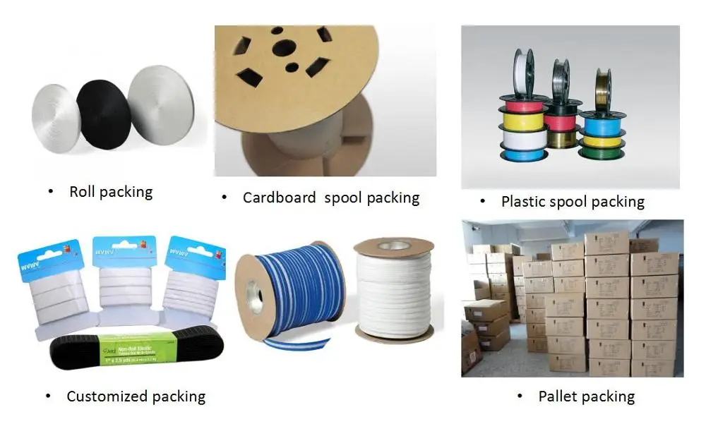 Durable Stretch Fabric Black Knitted Elastic Band.jpg