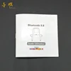 Instruction Customized Printed Fold Manual Headphone Booklet