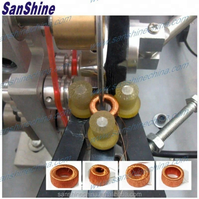 
Replace JOVIL toroid winder by (SS900S4 series) automatic toroid coil winding machine 