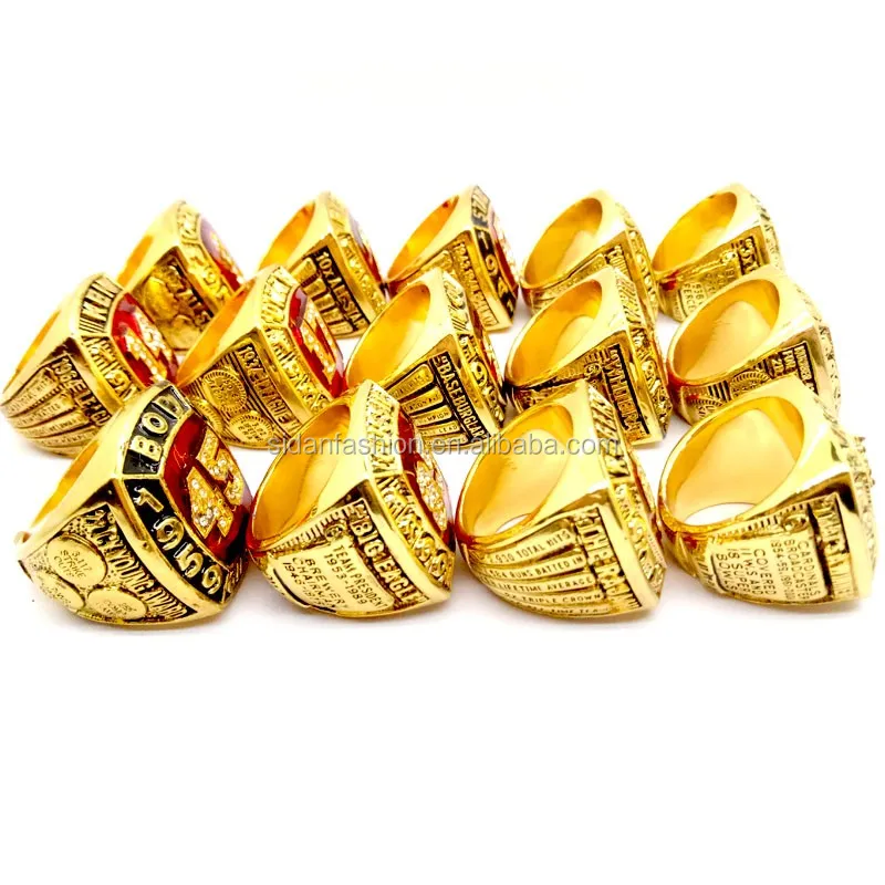 14pcs Baseball Players Hall Of Fame Rings Set For Fans Collection Buy Rings Set,Hall Of Fame