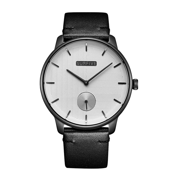 

2020 comprar al por mayor Quartz Stainless Steel Chain Genuine Leather Strap Design Your Own Wrist Watch
