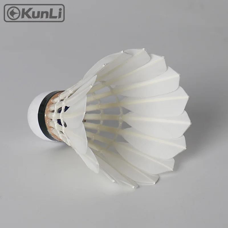 

Kunli Silver 1 badminton Shuttlecock/Class A cigu duck feather shuttle for Tournament