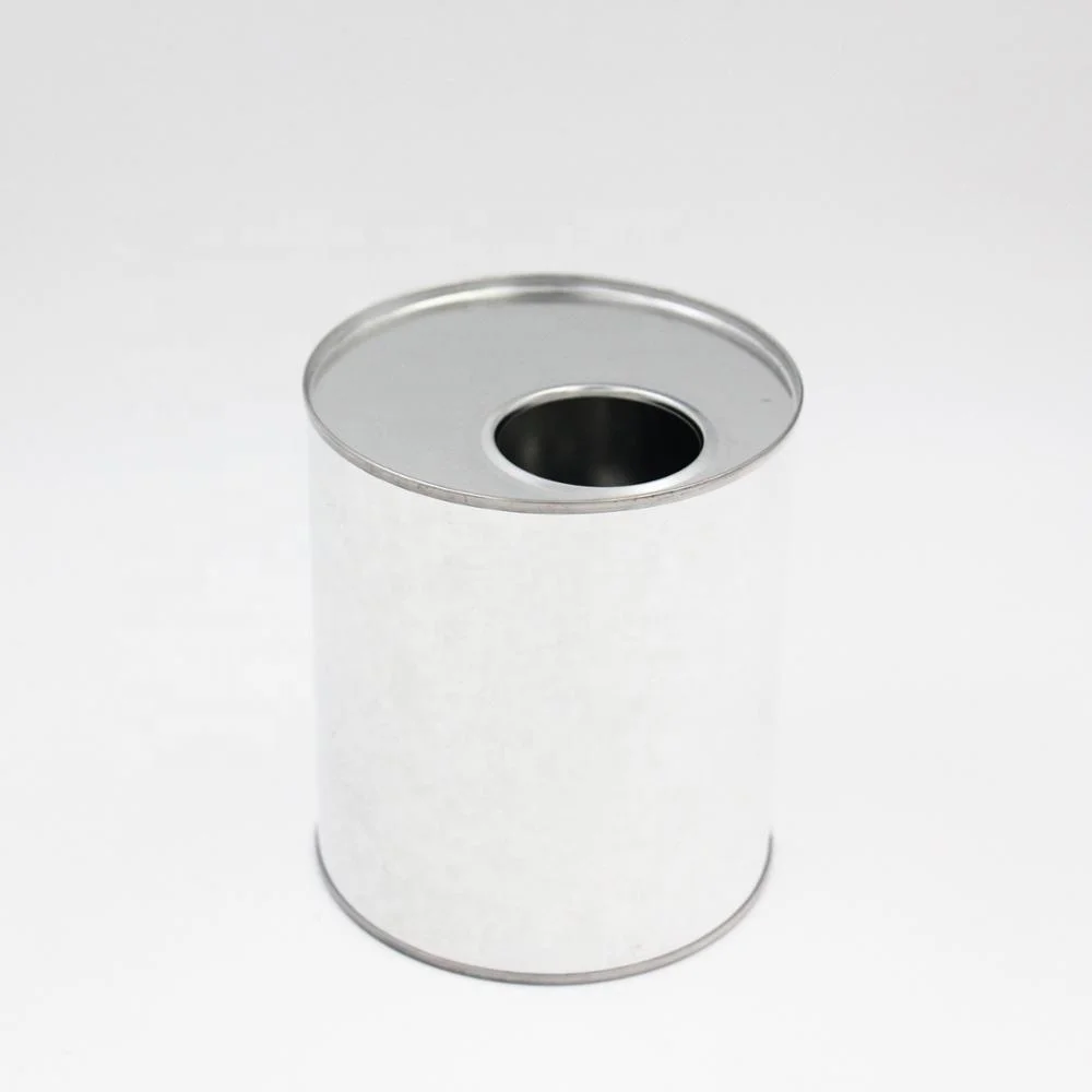 
Tin pail with lid paint container metal can 