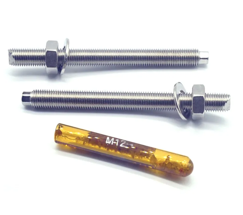 M12x160mm Stainless Steel 304 Hilti Chemical Anchor Bolts Buy Quick