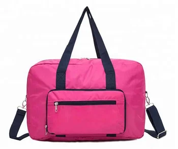 Custom Logo Foldable Luggage Duffle Bags With Large Capacity Short ...