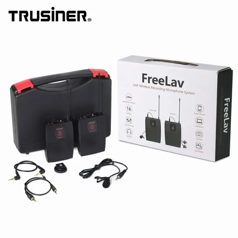 China Wholesale Wireless Lavalier Lapel Microphone System
