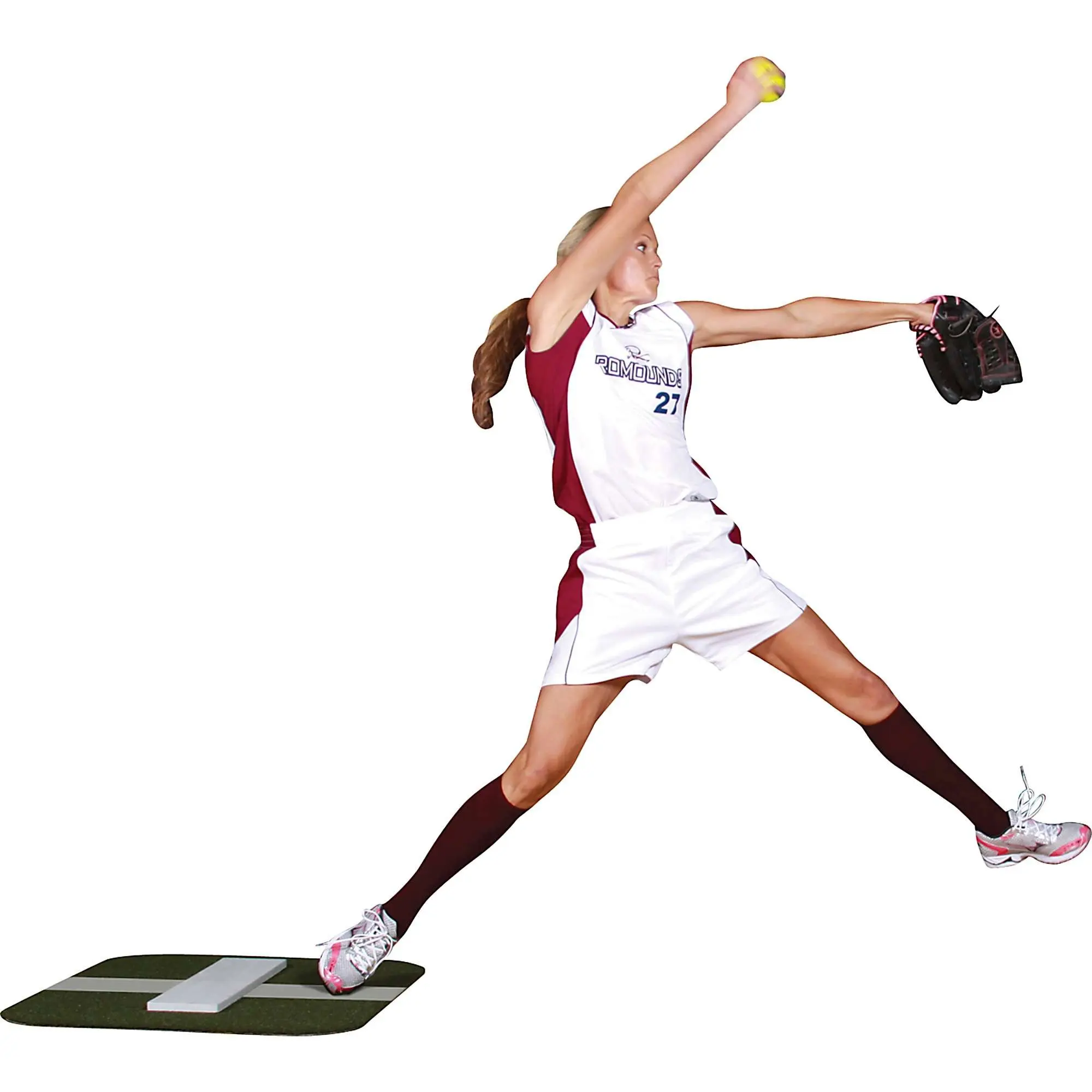 Buy Jennie Finch Softball Pitching Mini Mat W Powerline In Cheap