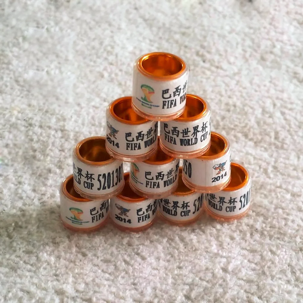 

Best sale in FOCUS bird pigeon ring with aluminum OEM pigeon ring, Multicolor