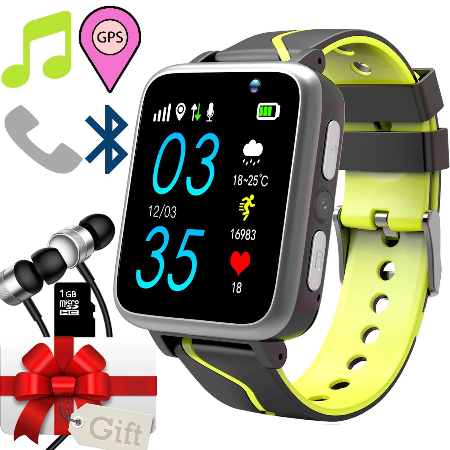 cheap fitness tracker with music player