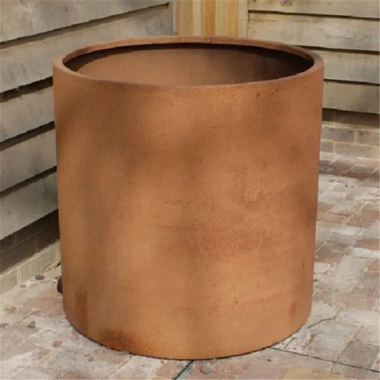 Trough Metal Corten Steel Planter Box Rust Extra Large Rectangle Buy