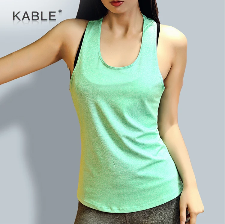 Slim Fit Sexy Gym Workout Fitness Custom Yoga Sports Tank Top For Women