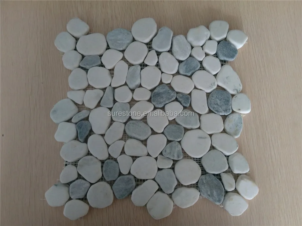 De Mármol Natural Material Antideslizante Pebble Piedra De Terminar De