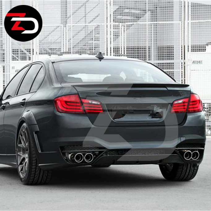 20112017 Zd Style Wide Body Kit With Bumper Fender Flares Side Skirts Fenders For 5 Series F10