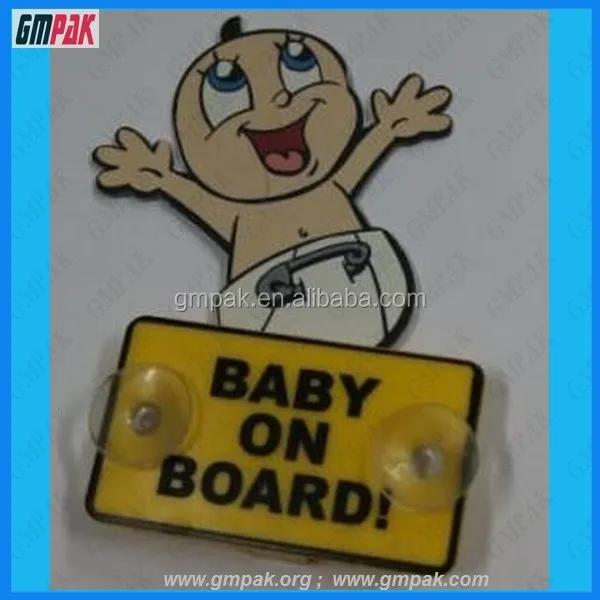 
Hot Sale Personalised Baby On Board Signs Sticker For Car 