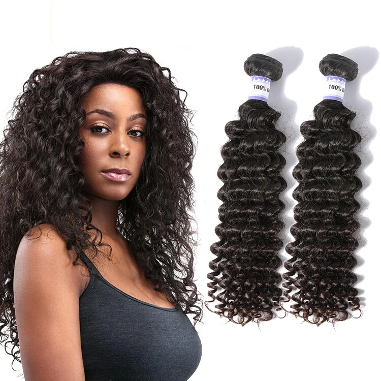 

2019 Best Selling Brazilian Curly Hair Vendors ,Brazilian Human Hair Bundles Naturally Curly Hair Styles For Women, Natural color #1b to #2