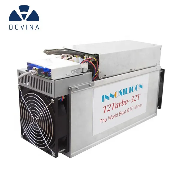 

2018 Newest Fast Shipping INNOSILICON T2T+ 32TH/s Mining Machine For BTC With PSU