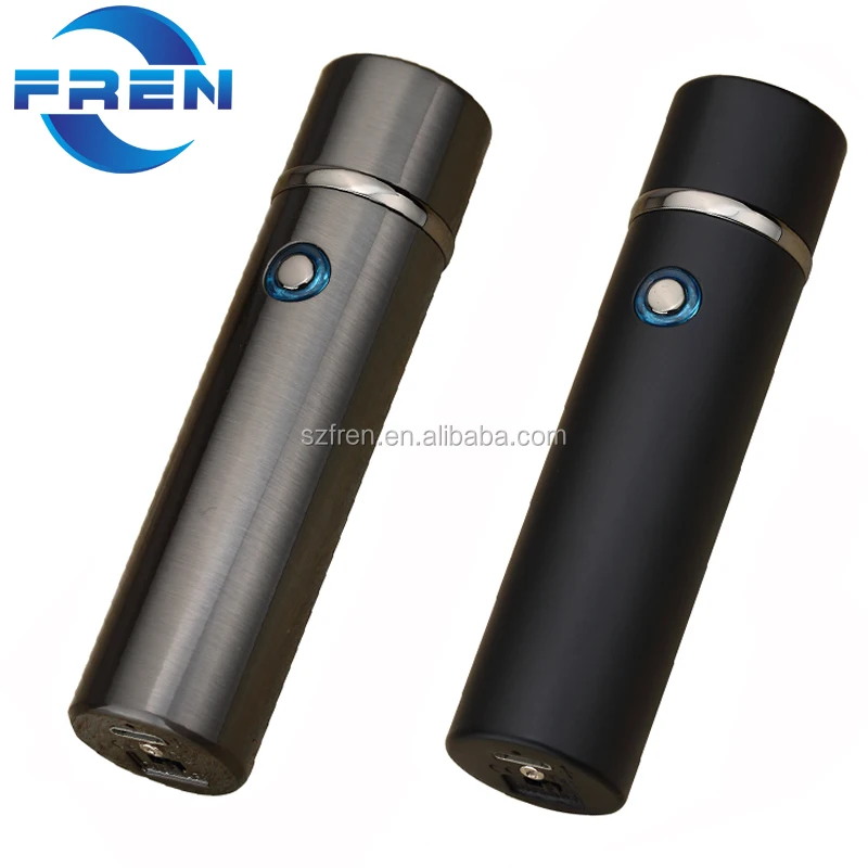
FR P01 Electronic Cigarette lighter Windproof ultra thin Metal pulse USB Rechargeable Flameless Electric Arc Cigar 
