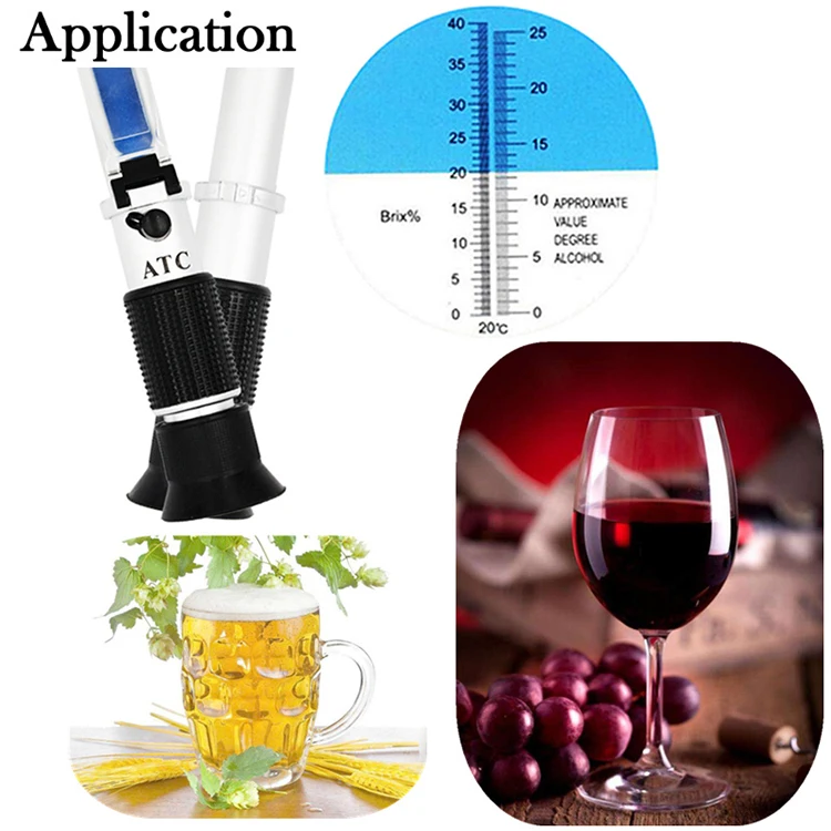 Beekeeping honey testing machine brix Honey Refractometer