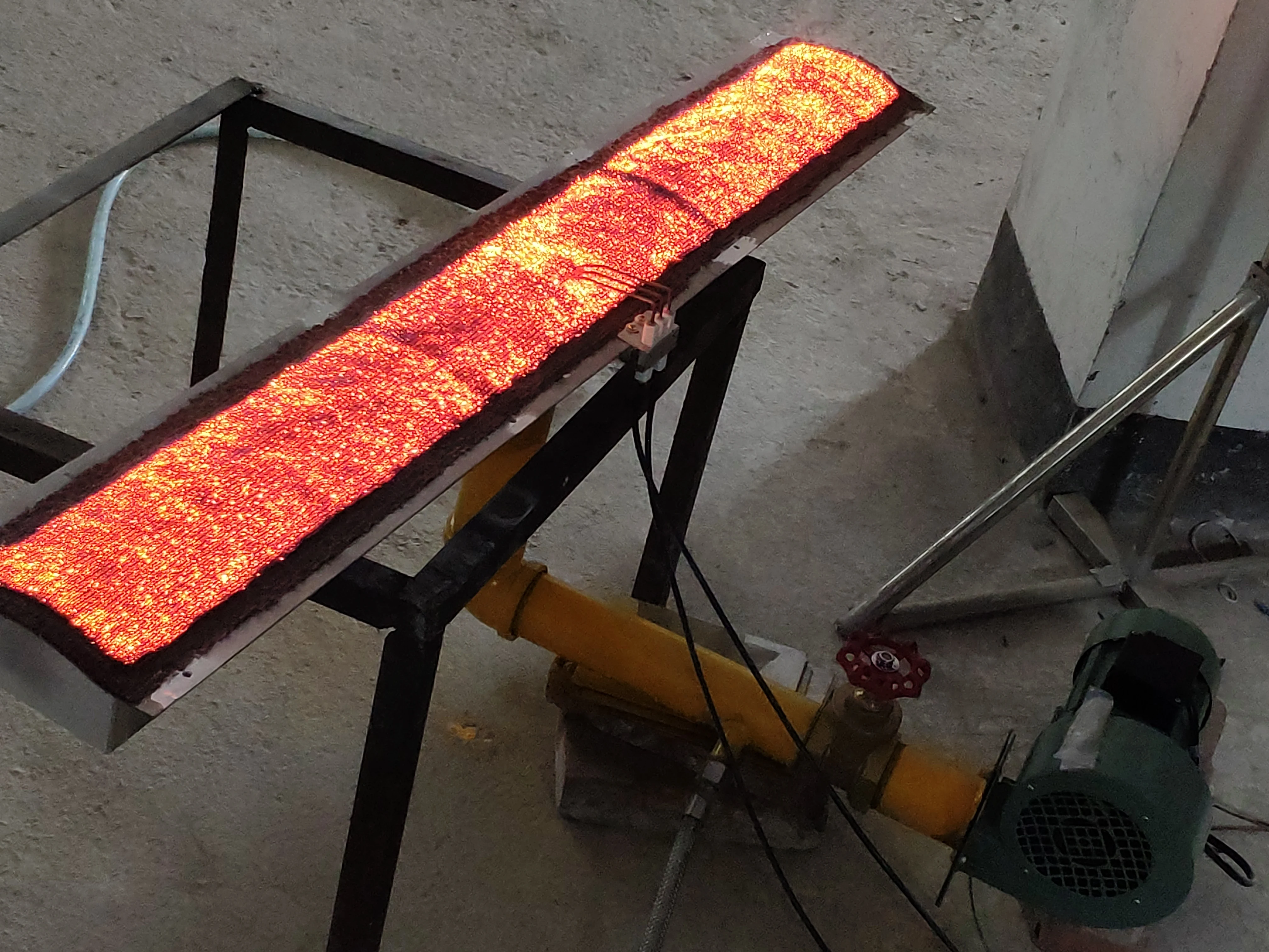 
50KW Metal fiber infrared burner for fast baking and drying 